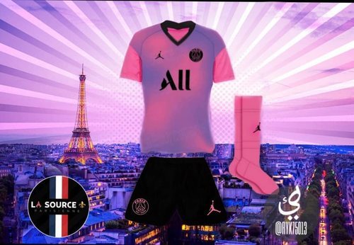 Cuarta equipación del PSG para la temporada 20/21