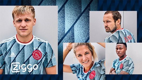 Segunda equipación del Ajax de la temporada 20/21.