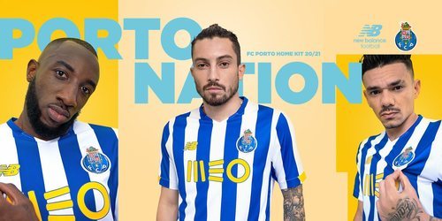 Primera equipación Porto de la temporada 20/21.