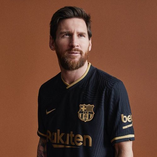 Segunda equipación del Barça para la temporada 20/21.