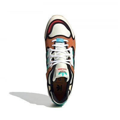 Las adidas ZX 10.000C 'Krusty Burger' vistas desde arriba.